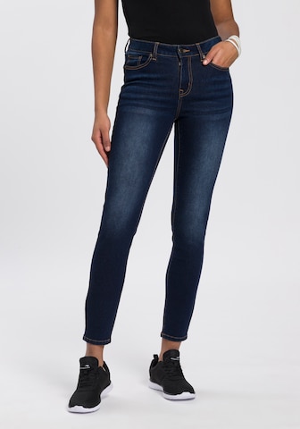 KangaROOS Skinny Jeans in Blue: front