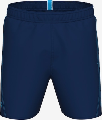 mėlyna ARENA Maudymosi šortai 'FUNDAMENTALS  LOGO BOXER': priekis