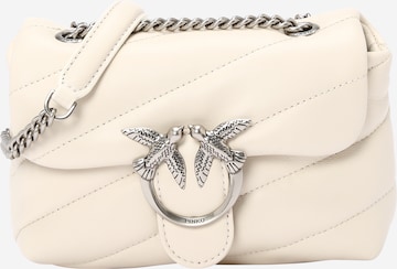 PINKO Crossbody bag 'LOVE BABY' in White: front