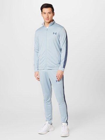 UNDER ARMOUR Regular Tracksuit 'Emea' in Grey: front