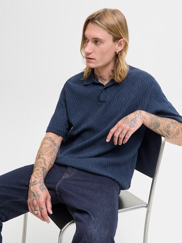JACK & JONES Póló 'JPRBLANEWTRENT' - kék