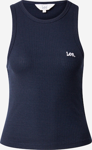 Lee Top in Schwarz: Vorderseite
