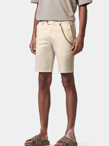 MMXGERMANY Regular Pants 'Pegasus' in Beige: front