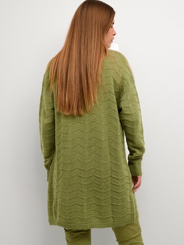 Kaffe Knit cardigan 'Emria' in Green