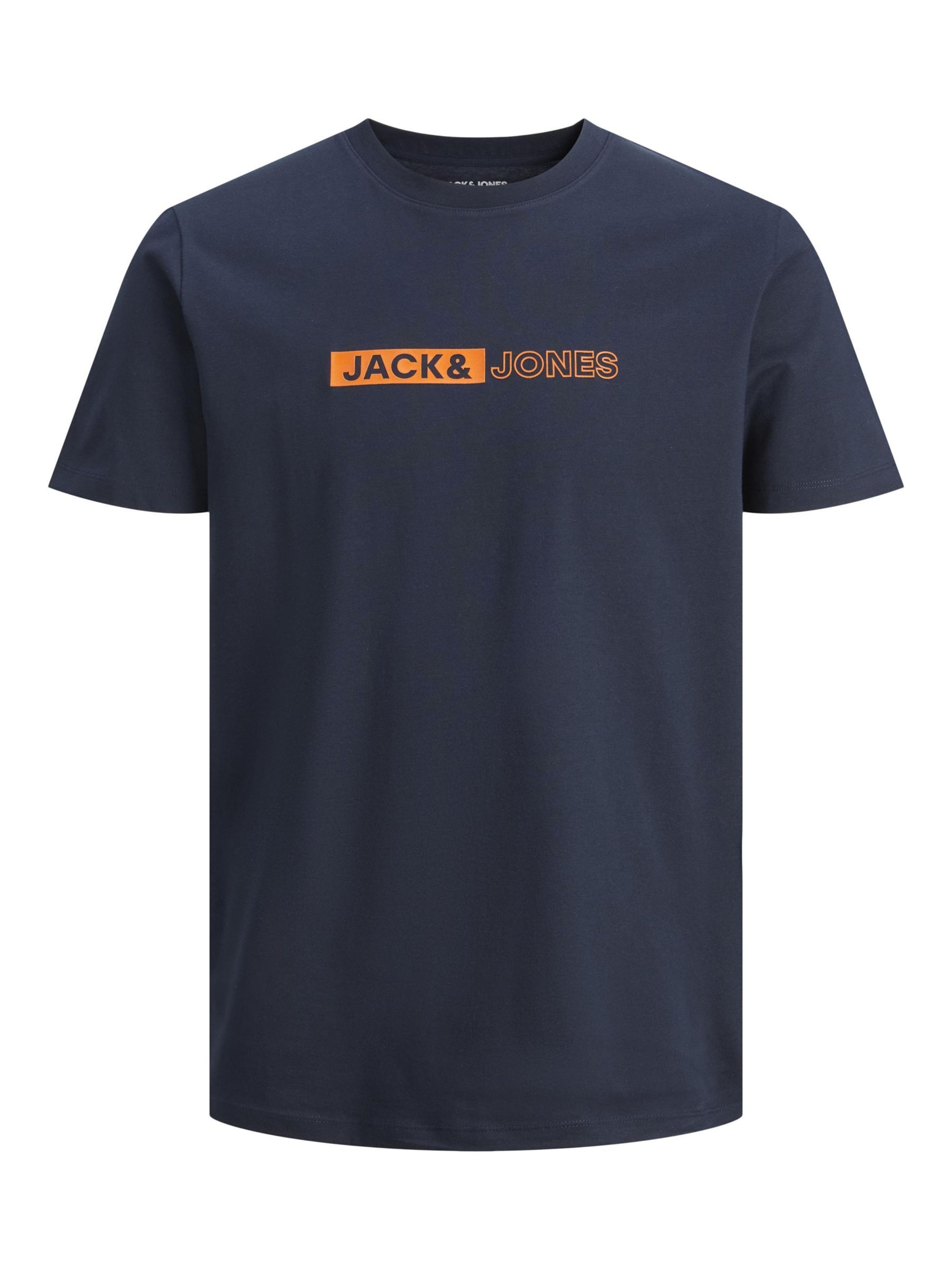 T-Shirt Jack & Jones Junior en bleu : devant