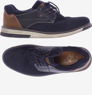 TOM TAILOR Flats & Loafers in 42 in Blue: front