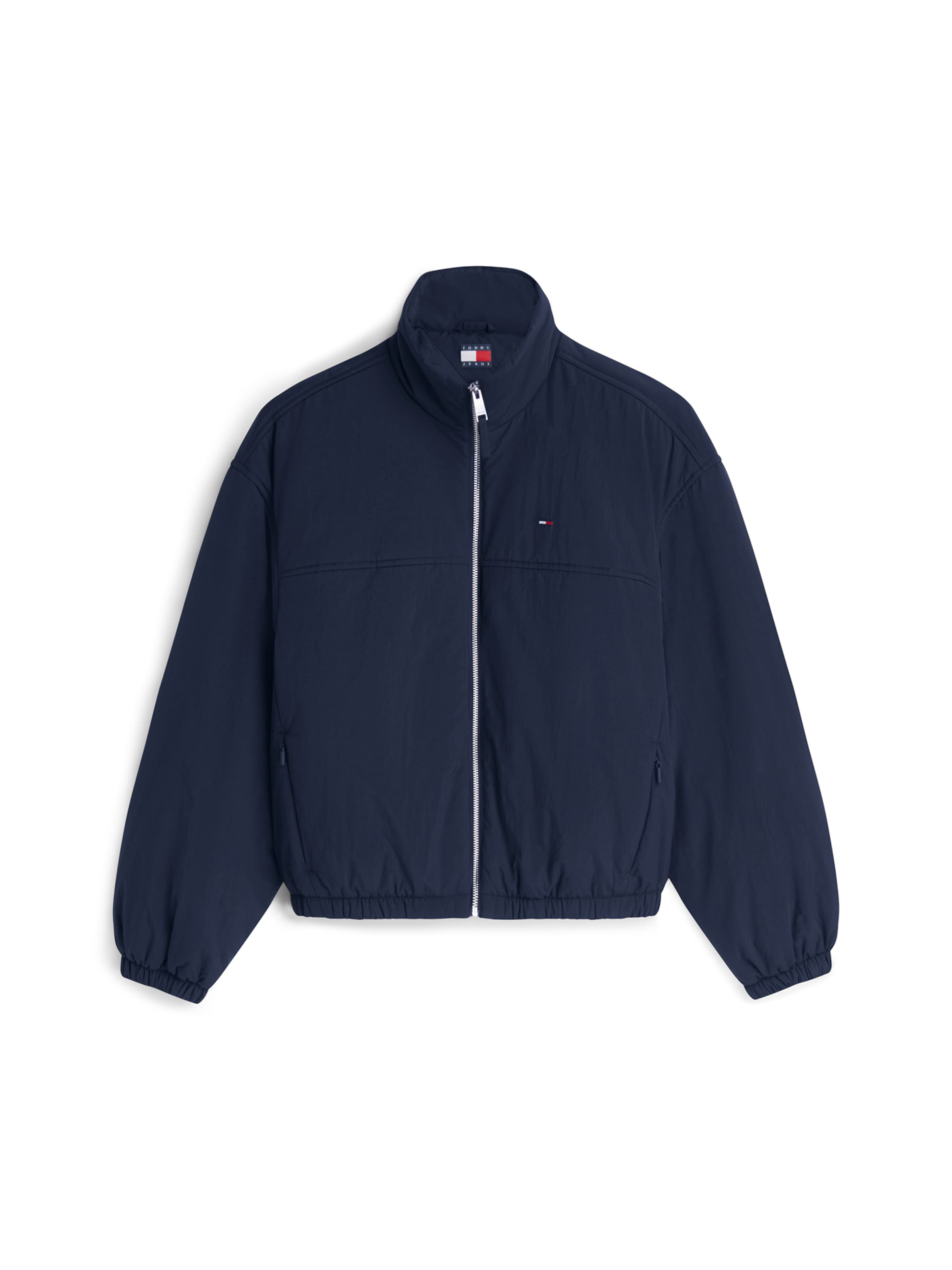 Tommy Jeans Преходно яке в синьо: отпред