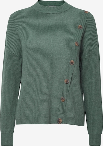 Fransa Sweater in Green: front