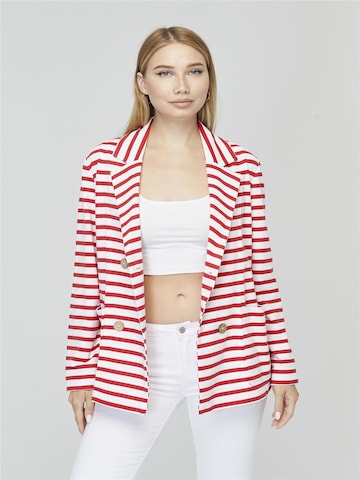 HOME STORE Tussenparka in Rood: voorkant