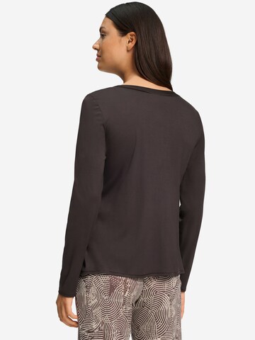 Hanro Shirt ' Grand Central ' in Bruin