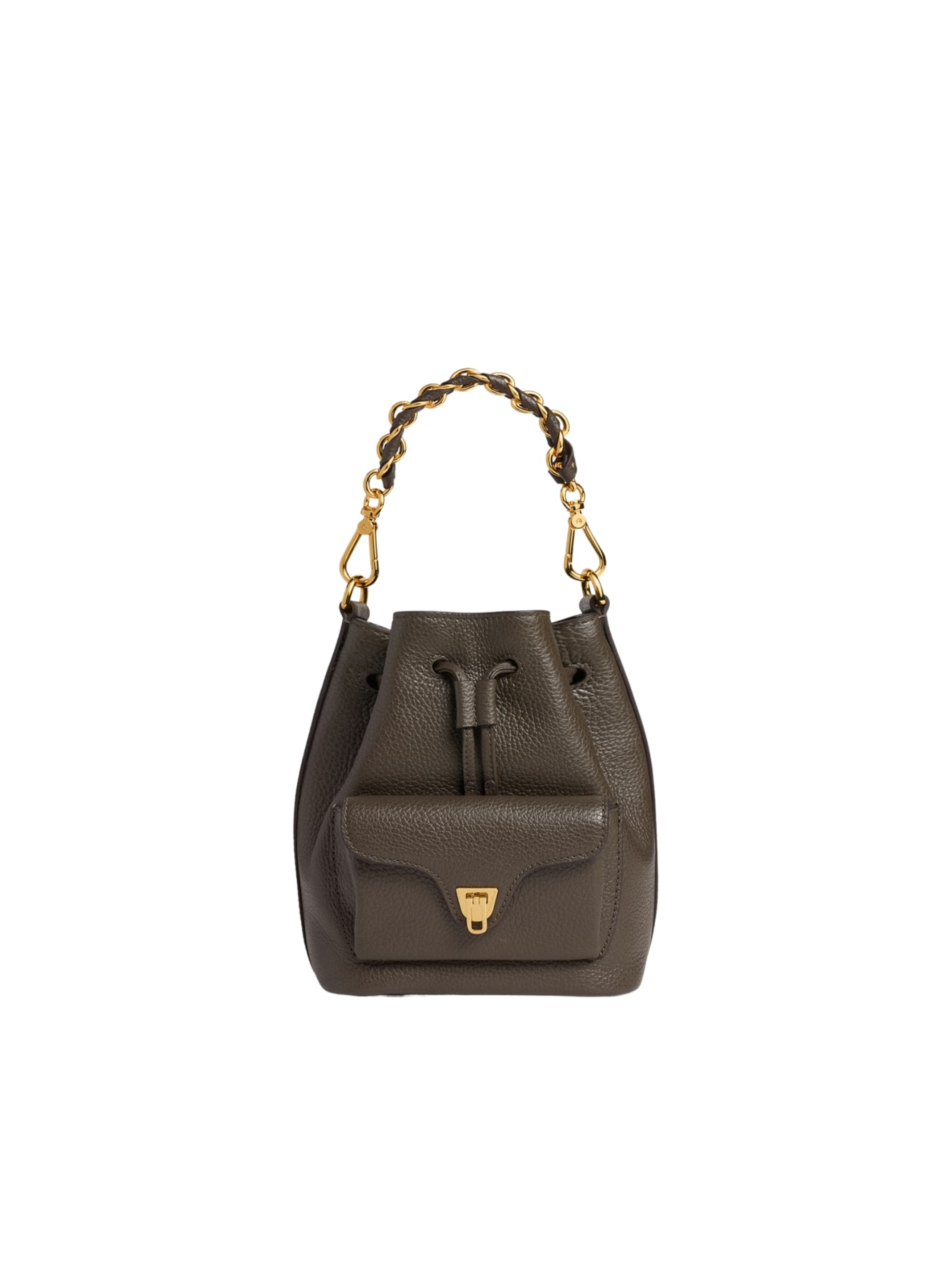 Coccinelle - Bolso de mano 'Beat Generation FW26 1' en verde: frente