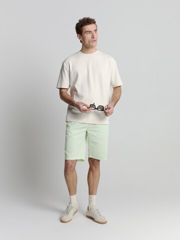 Regular Pantalon No Excess en vert