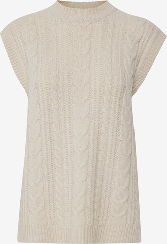 b.young Sweater in Beige: front