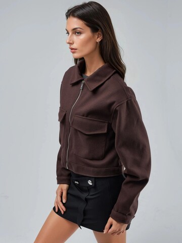 Busem Between-Season Jacket in Brown