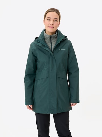 VAUDE Outdoorjas 'Idris IV' in Groen: voorkant