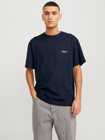 T-Shirt 'Vesterbro' JACK & JONES en bleu : devant