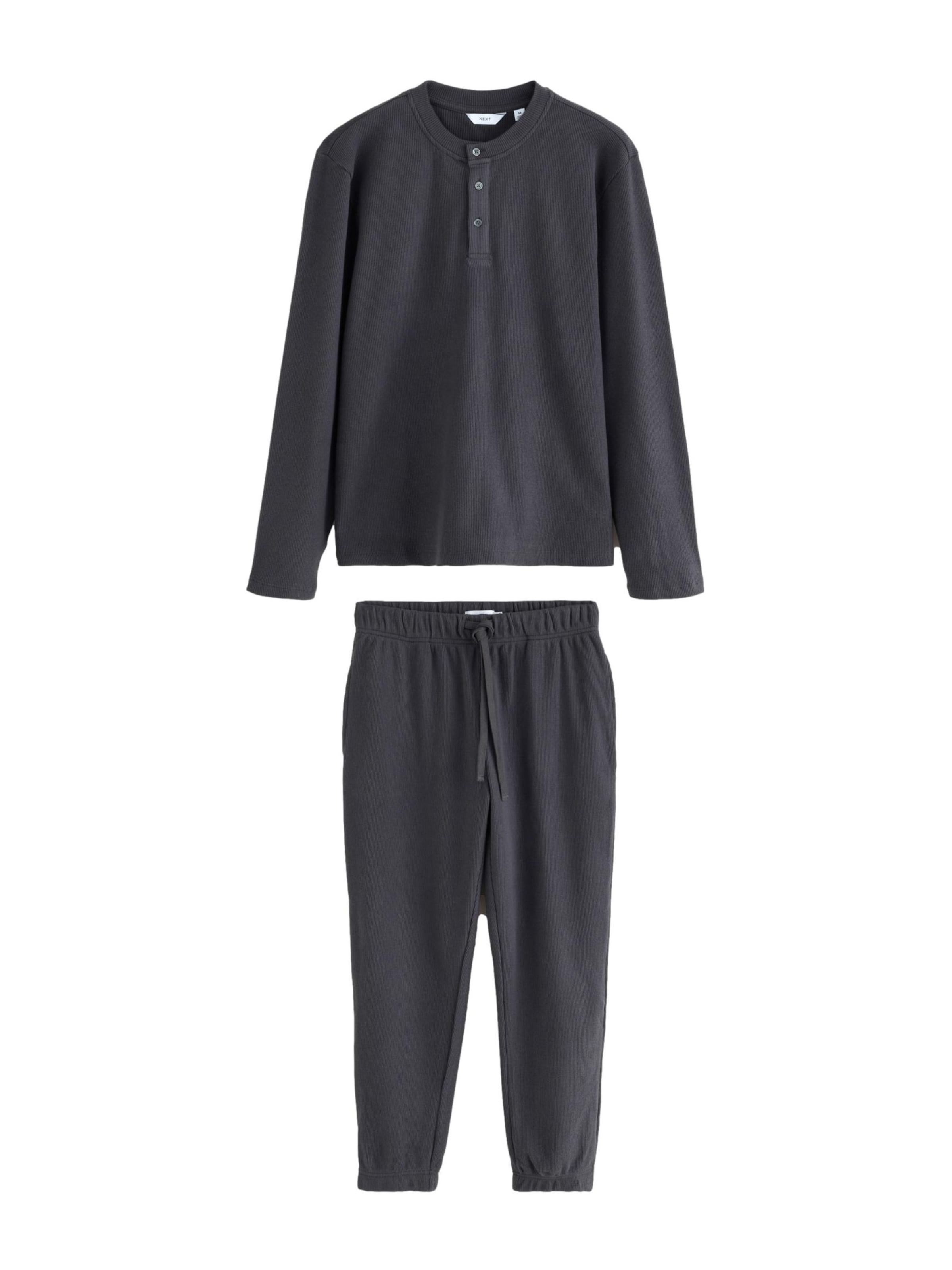 Next Pajamas long in Grey: front