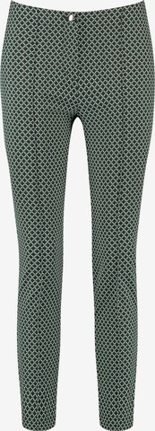 GERRY WEBER Slim fit Pants in Green: front