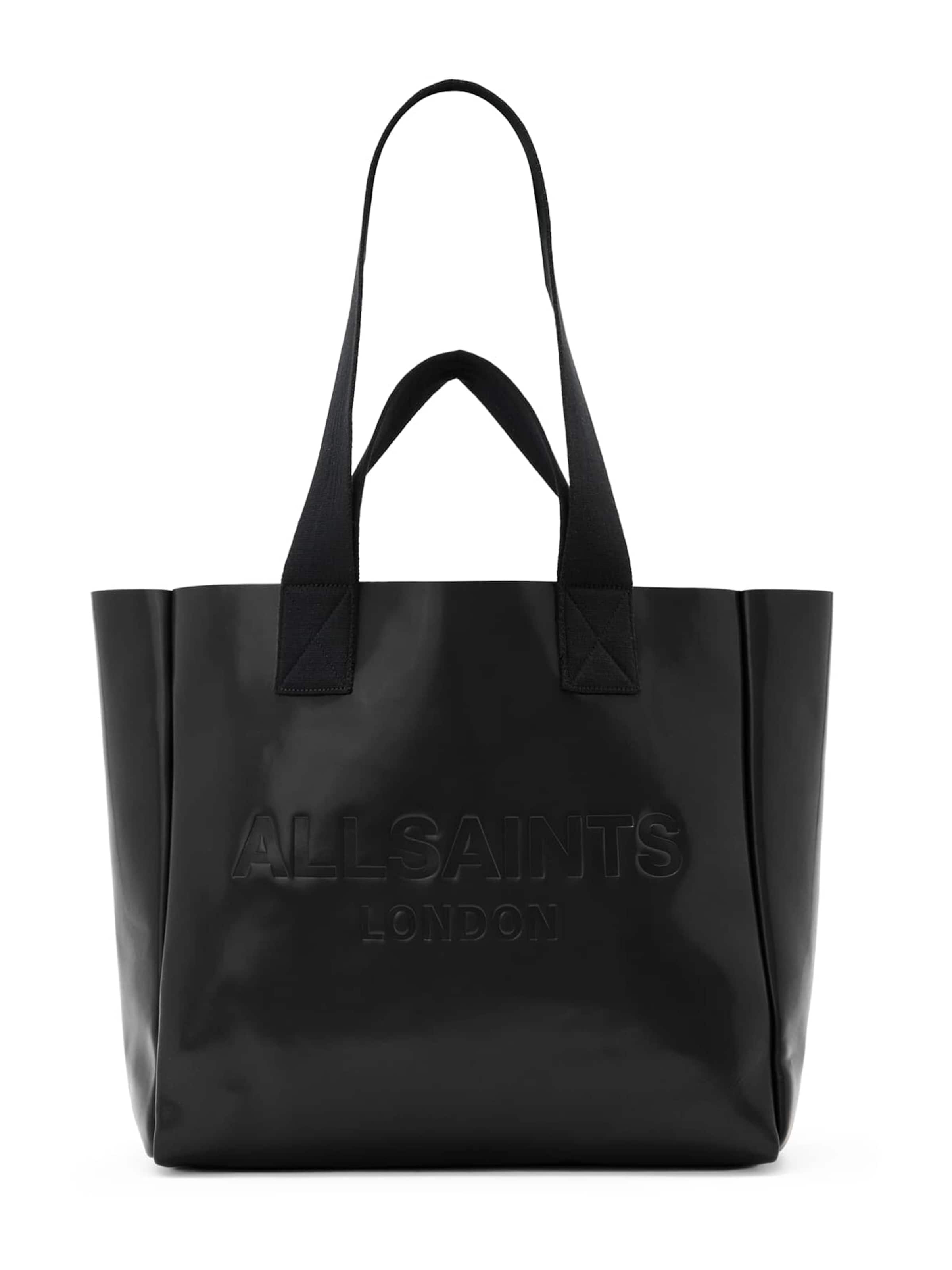 AllSaints Μεγάλη τσάντα 'IZZY' σε μαύρο: μπροστά