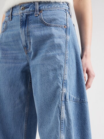 Abercrombie & Fitch Loosefit Jeans in Blauw