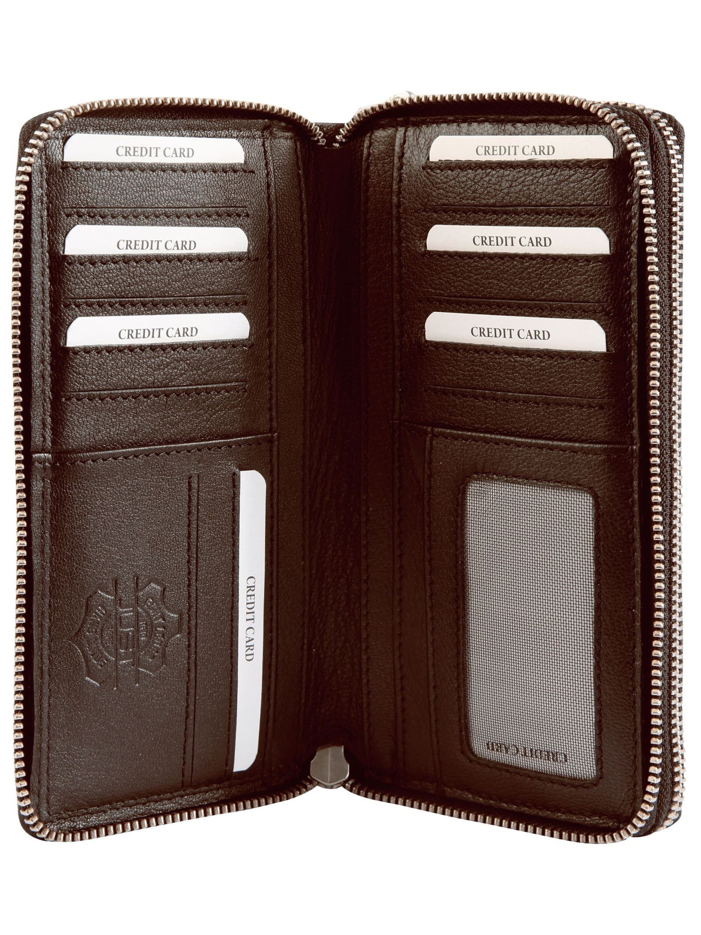 JUST Wallet 'RFID-Schutz' in Brown