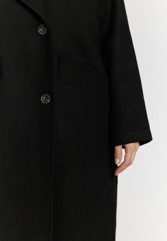 DreiMaster Vintage Between-Seasons Coat in Black