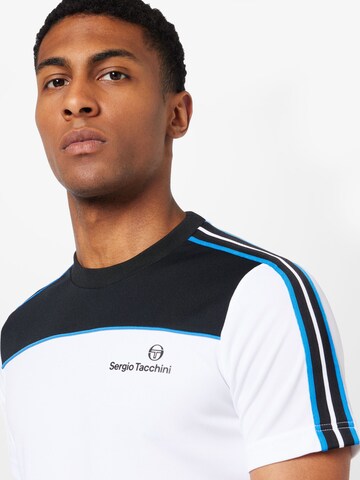 Sergio Tacchini Functioneel shirt 'LISTA' in Wit