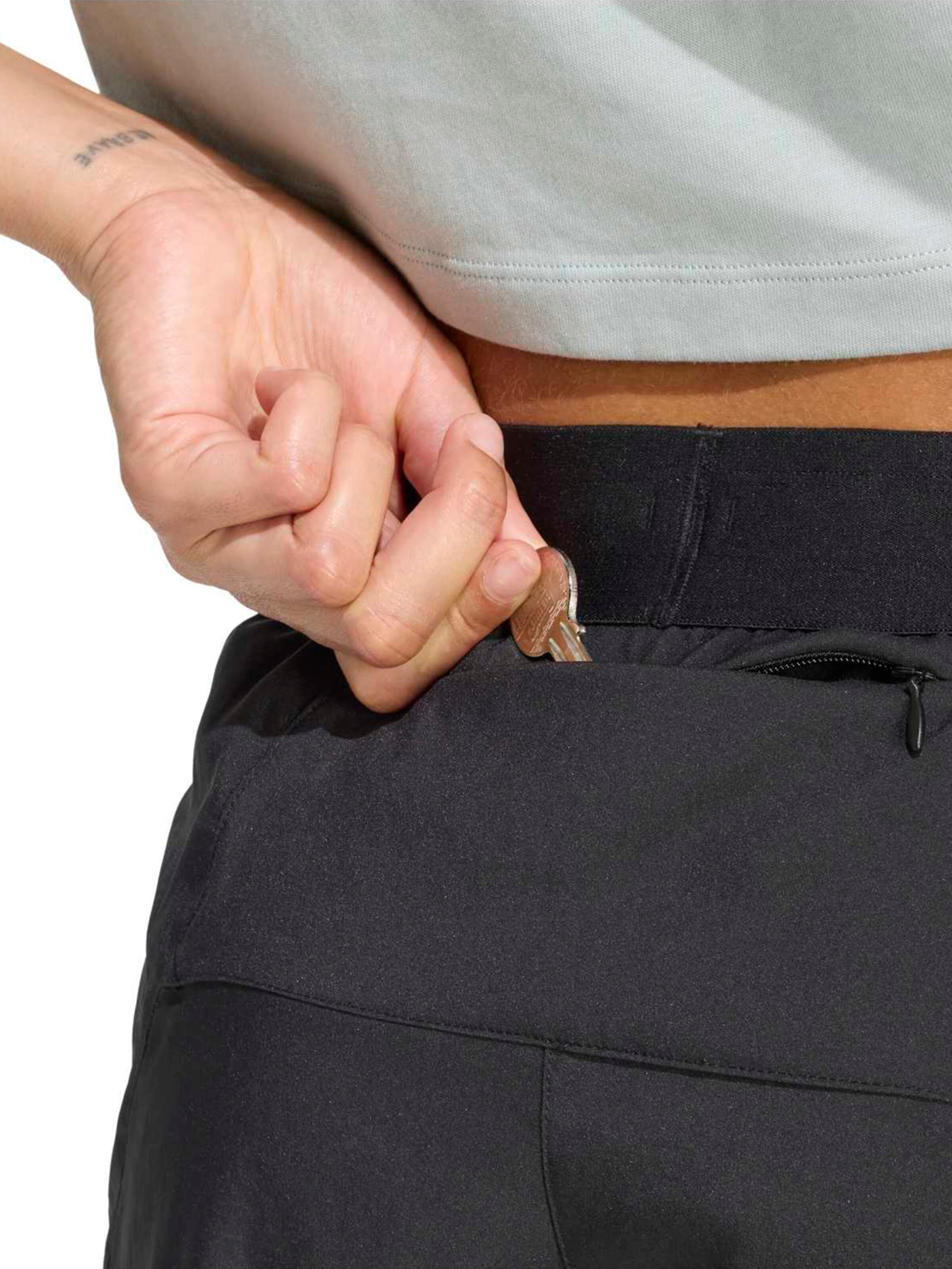 ADIDAS PERFORMANCE - Regular Calças de desporto 'Ess' em preto