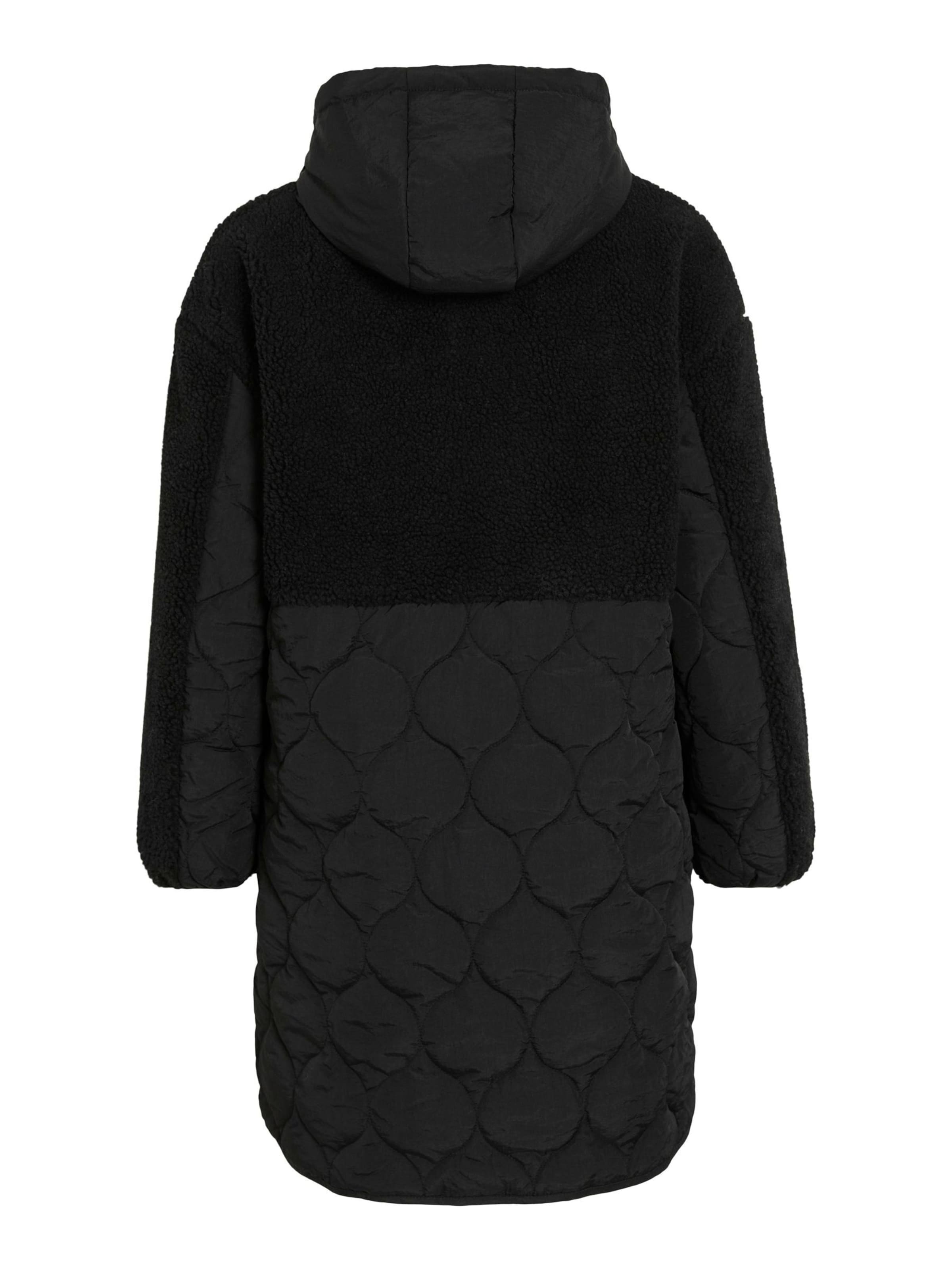 VILA Between-Seasons Coat in Black