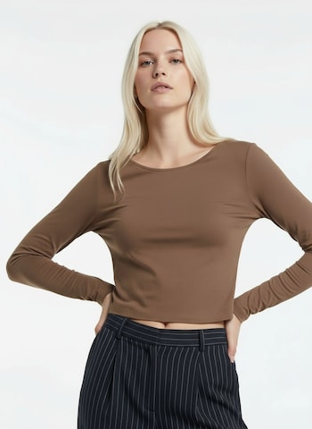 Maglietta 'Blanca' di studioselect in beige