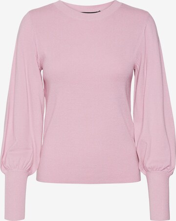 VERO MODA Sweater 'Holly Karis' in Pink: front