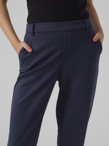 VERO MODA Tapered Hose 'LUCCA' in Blau