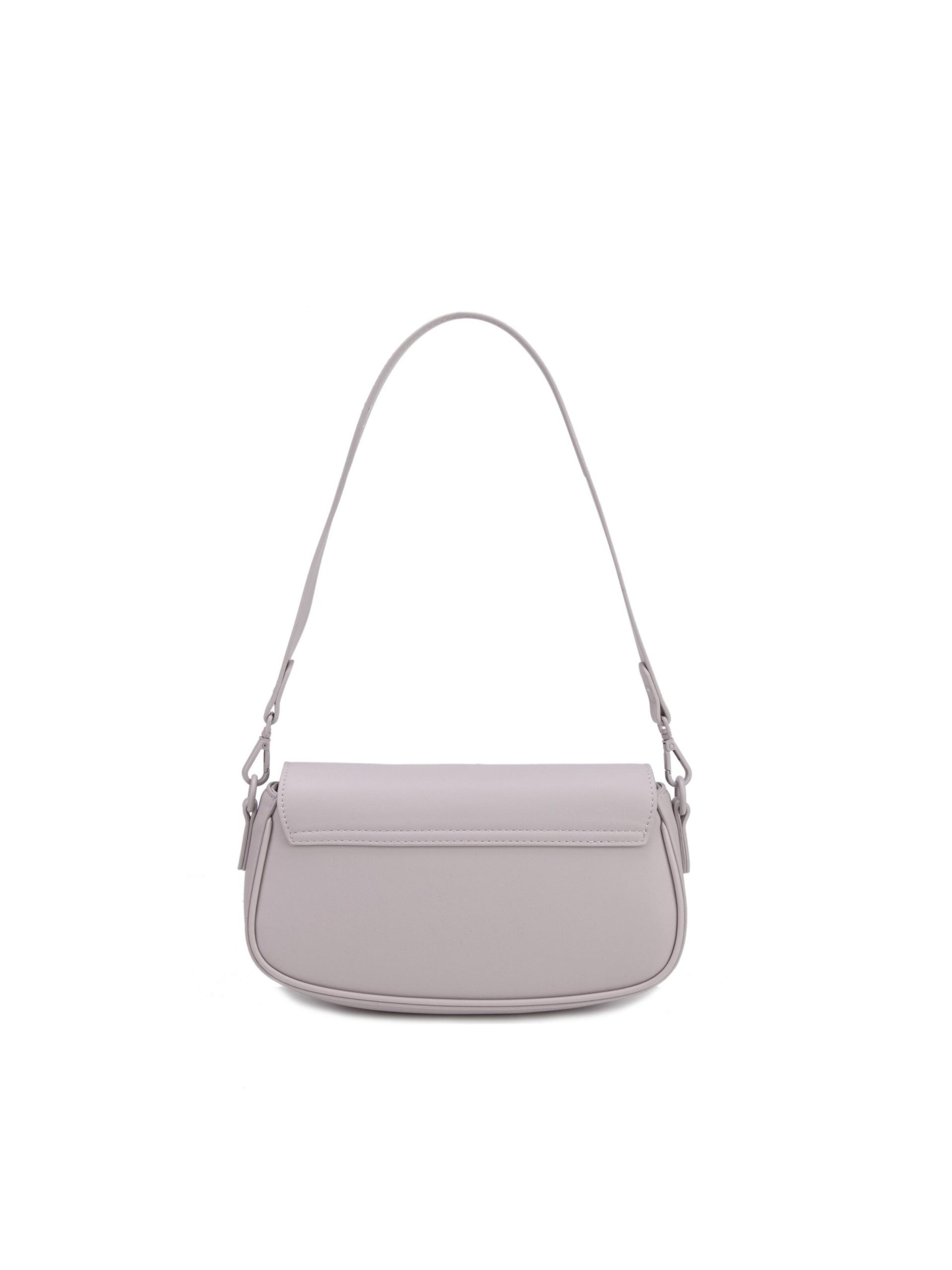 Borsa a spalla 'Borsa a Spalla Baguette David Jones Ecopelle con Chiusura Magnetica' di David Jones in lilla: frontale