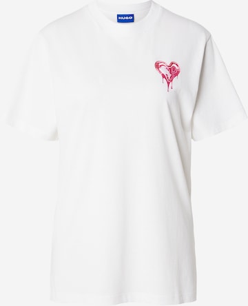 HUGO Paita värissä valkoinen: etupuoli