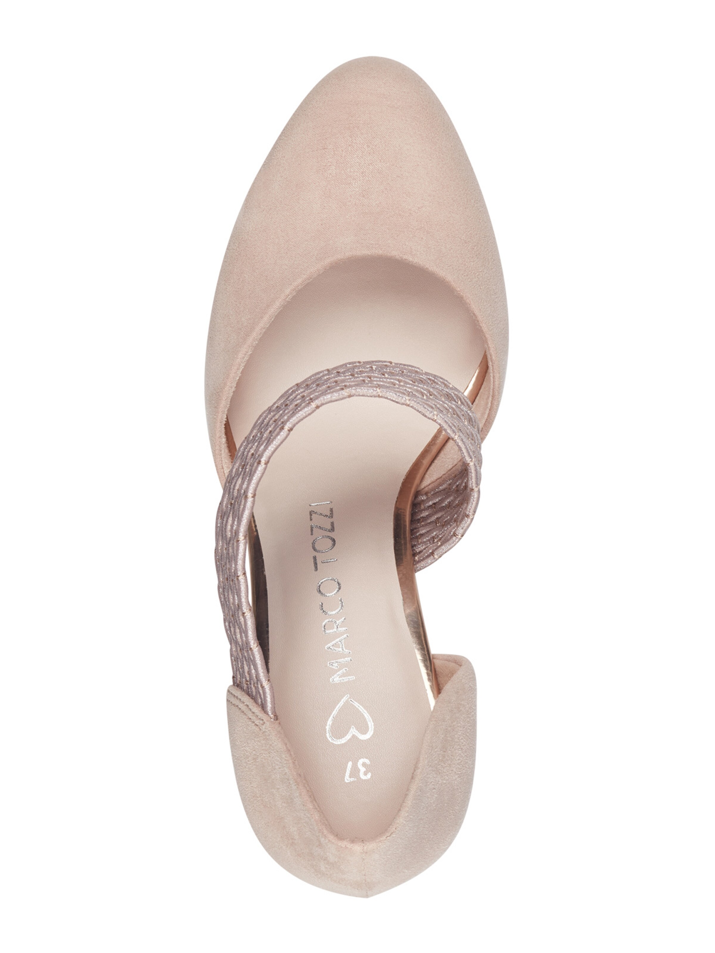 MARCO TOZZI - Zapatos con plataforma en beige