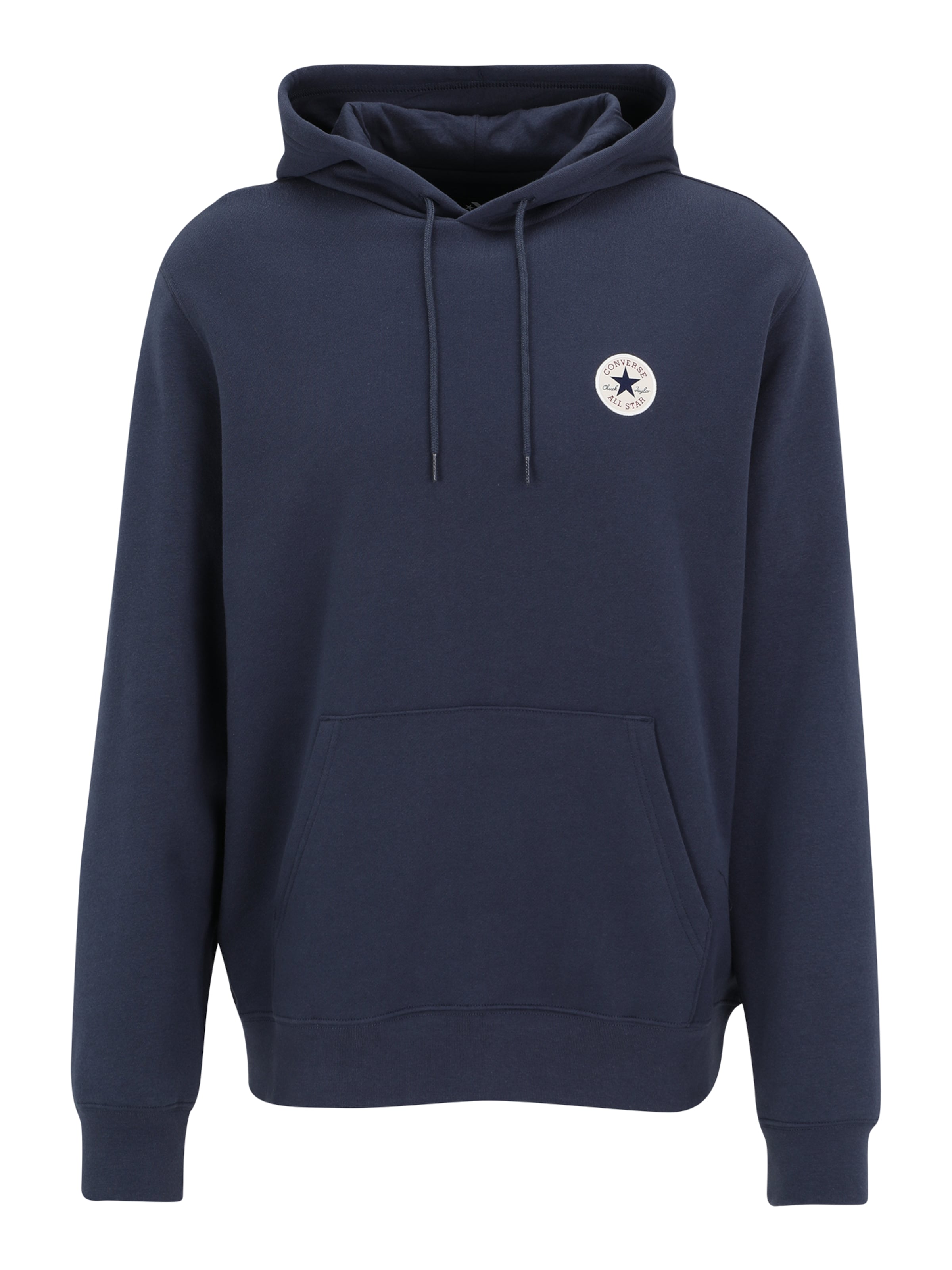 Bluză de molton 'CHUCK' de la CONVERSE pe albastru: față