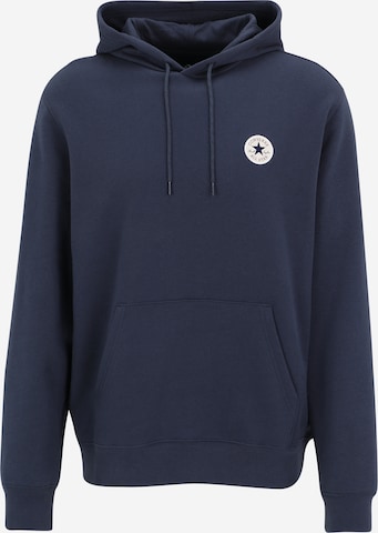 CONVERSE Majica 'CHUCK' | modra barva: sprednja stran