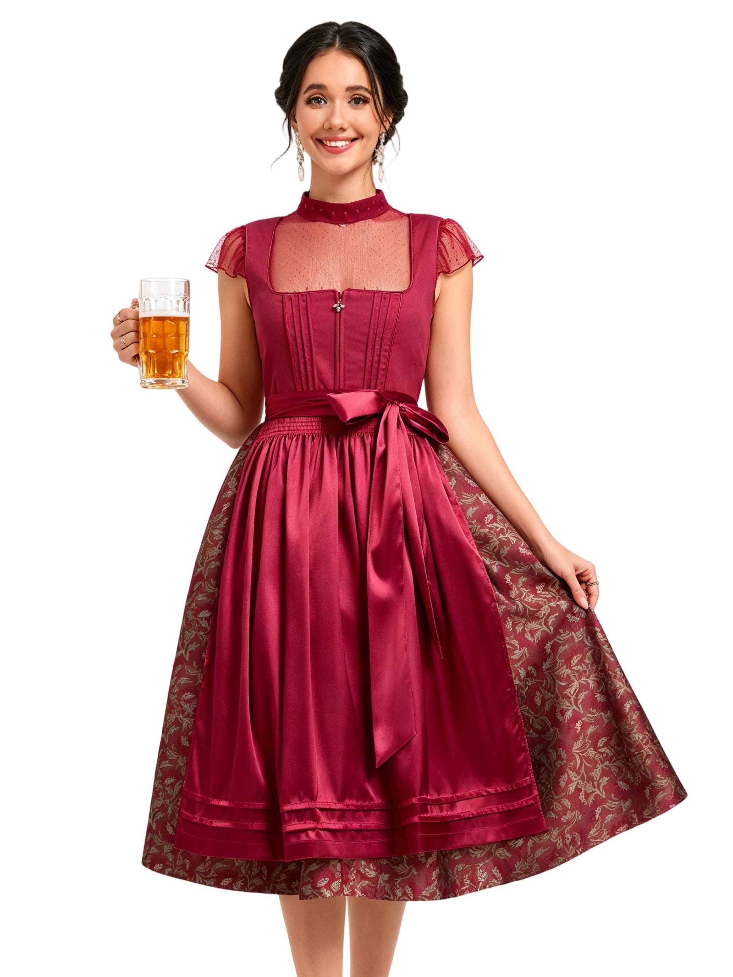 MODIURBAN Dirndl in Red