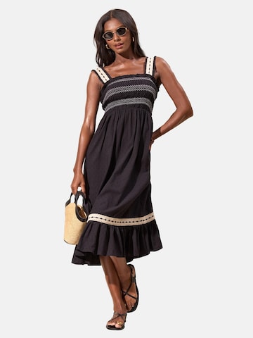 Lipsy Summer dress in Black: front