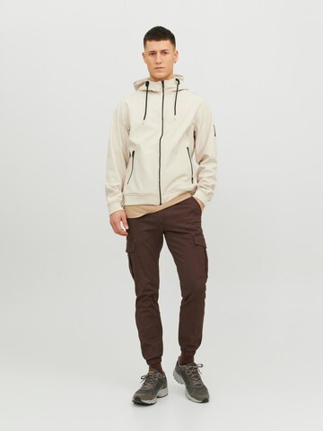 JACK & JONES Демисезонная куртка в Бежевый