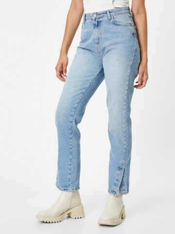 Trendyol Flared Jeans in Blauw: voorkant