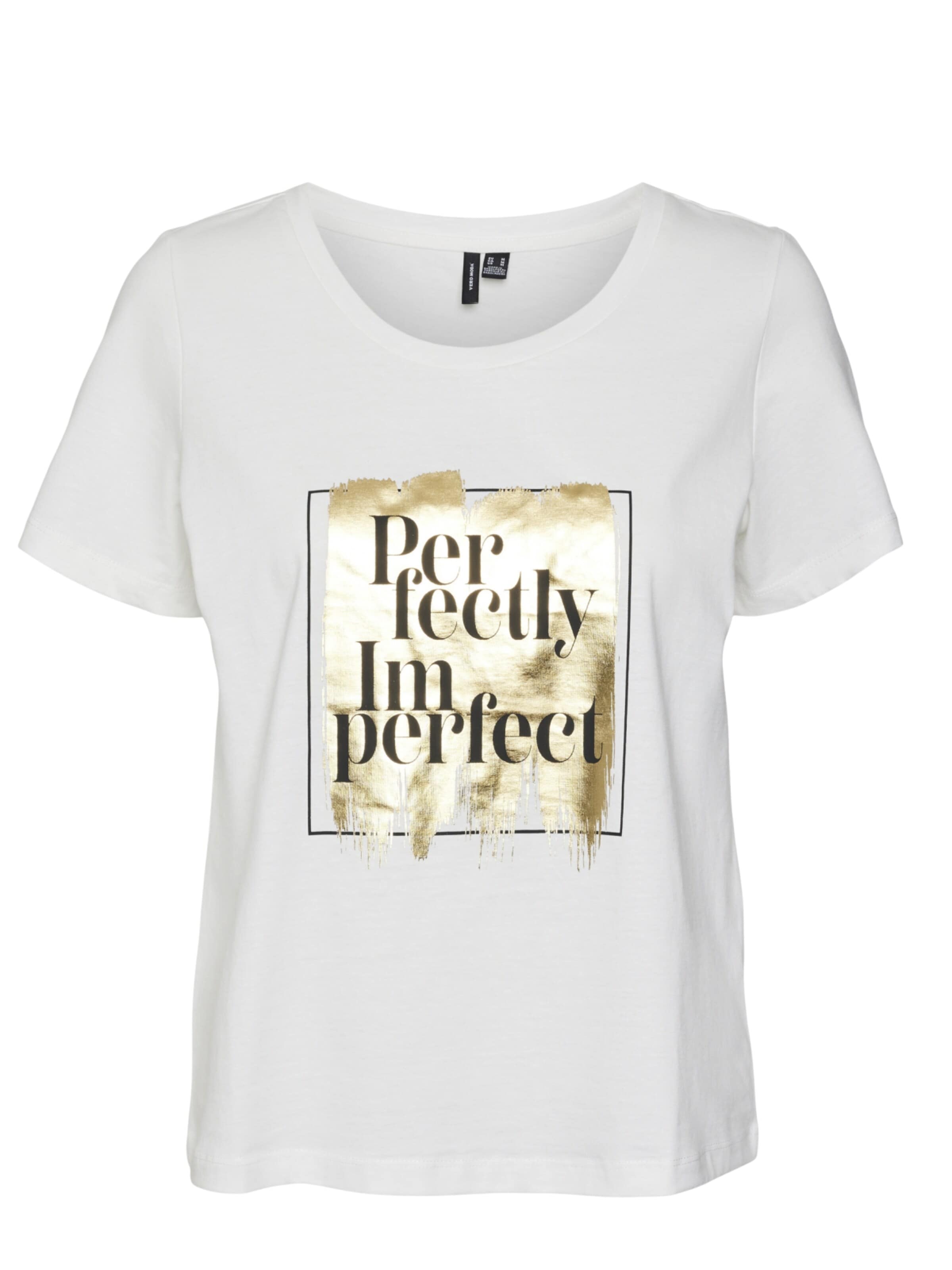 VERO MODA Shirt 'VERO MODA - T-shirts' in S in White, Item view