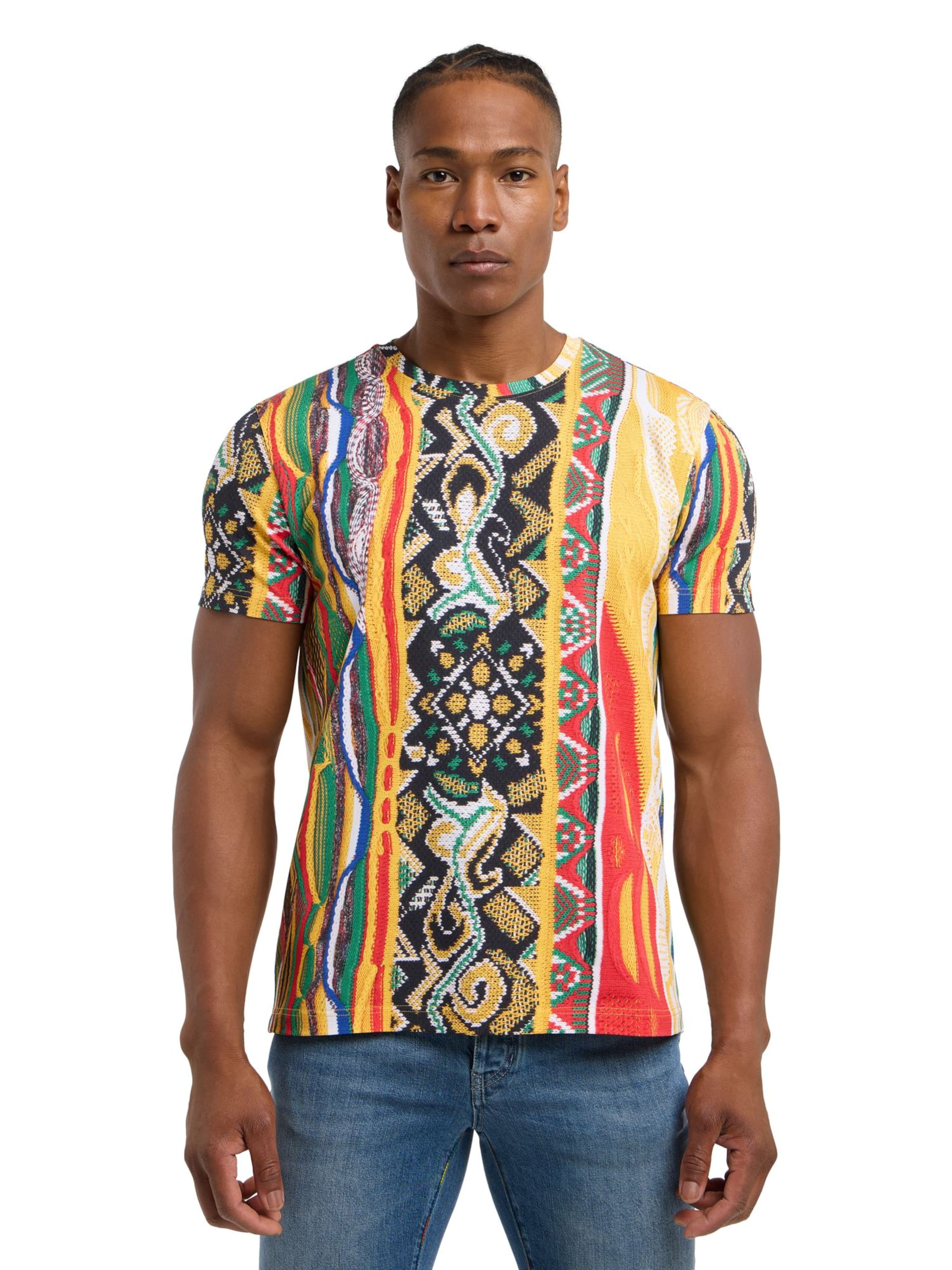 Carlo Colucci Shirt 'Dini' in Mixed colours: front