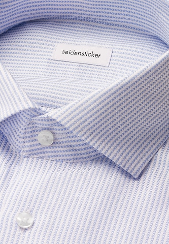 Coupe regular Chemise business 'SMART CLASSICS' SEIDENSTICKER en bleu