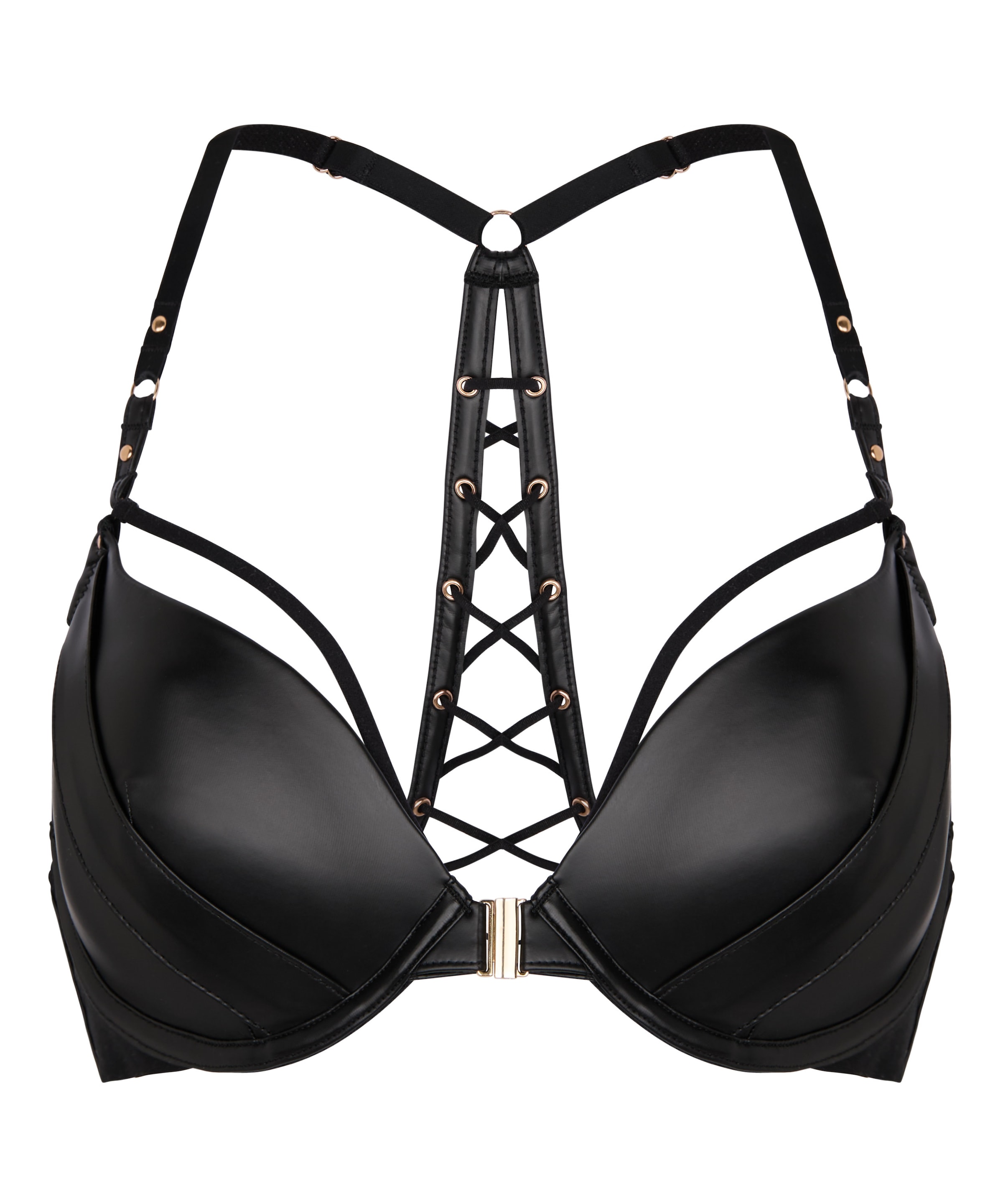 Hunkemöller Push-up Σουτιέν σε μαύρο: μπροστά