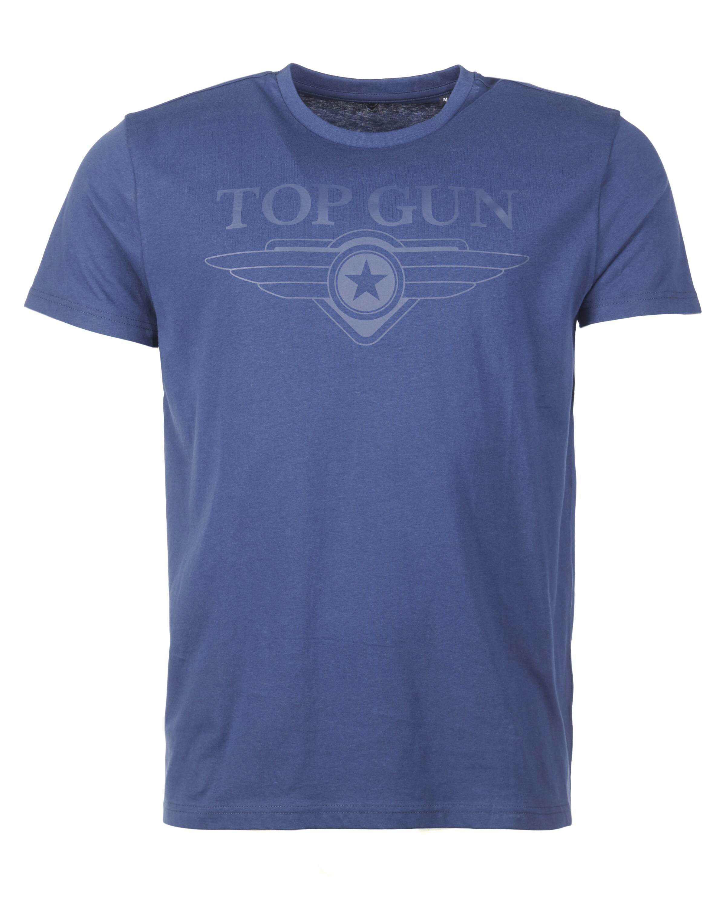 TOP GUN Shirt in Blue: front