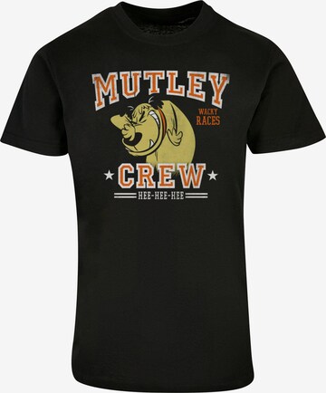 ABSOLUTE CULT Shirt 'Wacky Races - Mutley' in Black: front