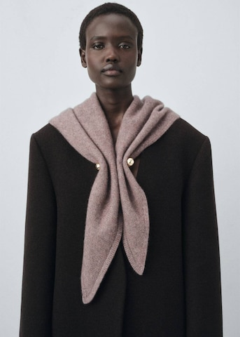 MANGO Scarf in Brown: front