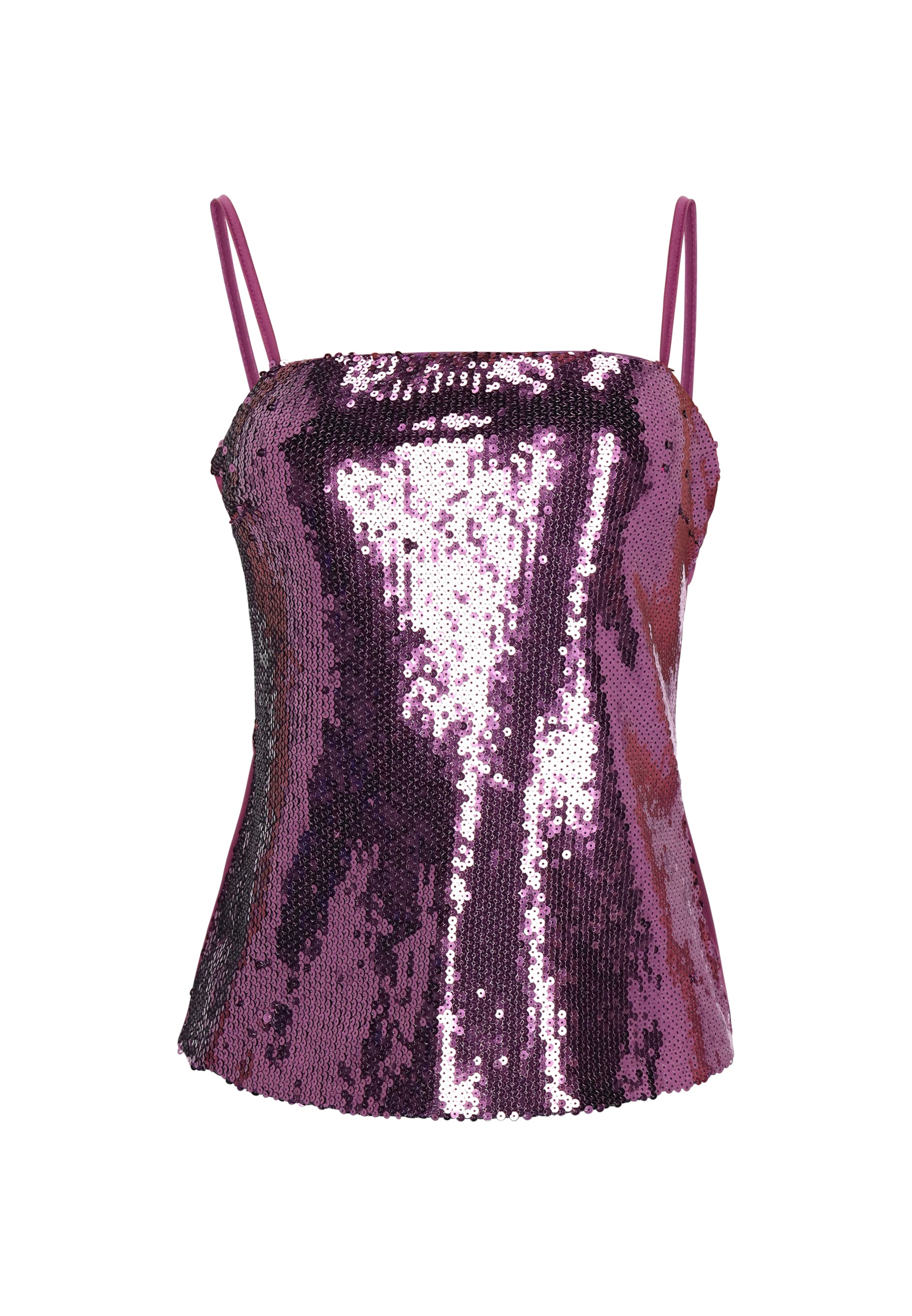 faina - Top em roxo: frente