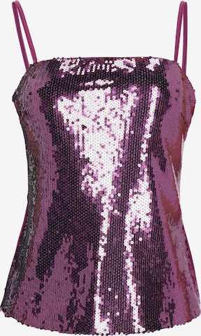 Haut faina en violet : devant